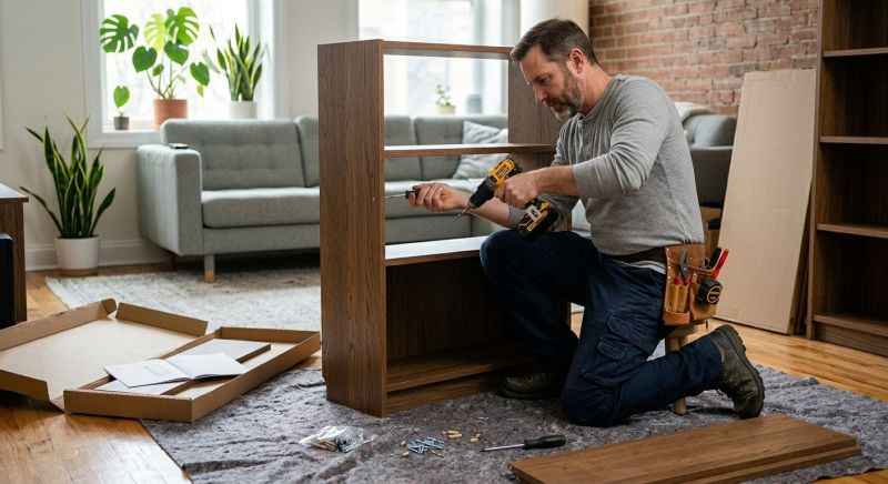 Bookshelf Assembly in Littleton, CO
