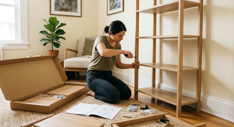 Bookshelf Assembly in Alpharetta, GA