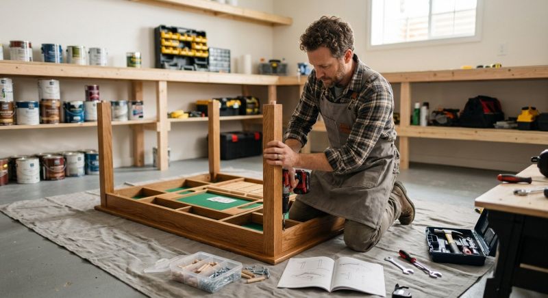 Game Table Assembly in Littleton, CO