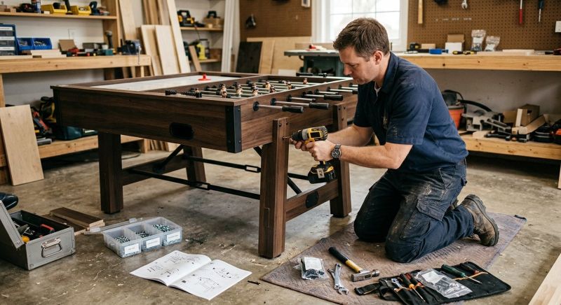 Game Table Assembly in Overland Park, KS