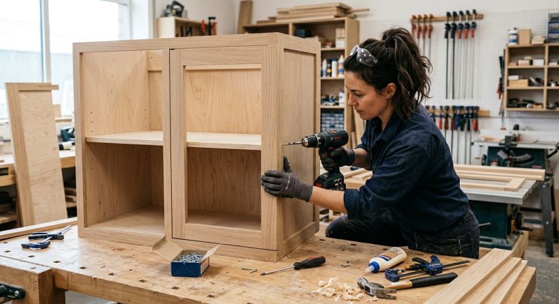 Tv Cabinet Assembly in Littleton, CO