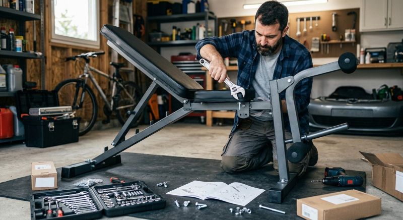 Weight Bench Assembly in Olathe, KS