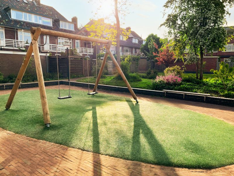 Wooden Playset Installation in Kansas City, KS