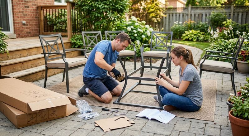 Deck Furniture Assembly in Denver County, CO
